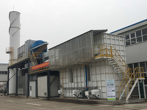 南通汽車離合磨片成品浸漬、熱壓、并線等工藝廢氣處理